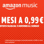 Amazon Music Unlimited : 3 mesi a soli 99 centesimi